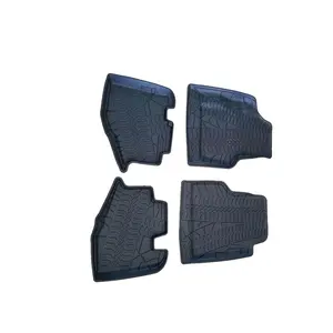 Tapis de voiture en caoutchouc de pièces d'auto pour Jeep wrangler TJ 97-06 4x4 accessoires tapis de sol