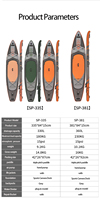 Livré avec une pompe de paddleboard haute performance Premium SUP Board Bundle Stand Up Paddle Board gonflable