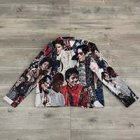Veste matelassée unisexe personnalisable avec photo/design, faible MOQ, pour le basketball en extérieur, grande taille, pull-over, cardigan, printemps, hip-hop