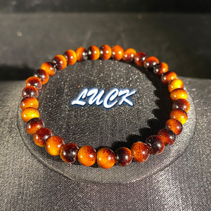 Bracelet DAISY xiaod, un accessoire en cristal d'œil de tigre naturel de 6 mm qui attire la carrière, l'amour, la chance, le <span class=keywords><strong>courage</strong></span> et - Product Image 4