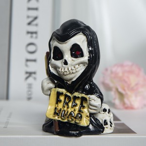 Transfronterizo explosivo Halloween Reaper muerte estatua fantasma jardín decoración artes y artesanías decoración de resina - Product Image 2