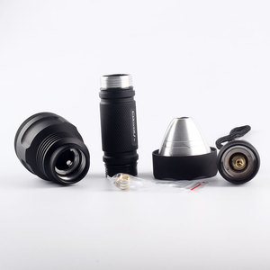 Convoy C8 Black Gray Silver <strong>Flashlight</strong> <strong>Host</strong> - Product Image 3