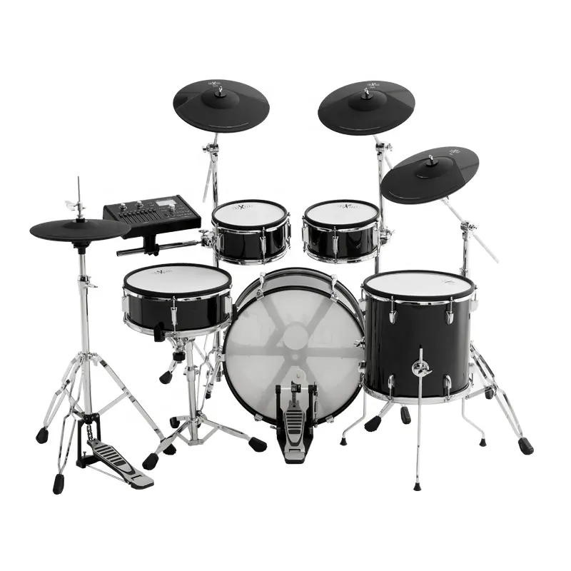 Phhxm — tambour électronique en maille garantie, de haute qualité, garantie, 9 pièces