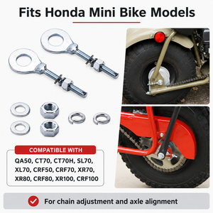 Tendeur de chaîne 12mm/15mm pour <span class=keywords><strong>Honda</strong></span> CRF XR 70 80 100 XR70 XR80 CRF80 XR100 CRF100 Dirt Pit ATV <span class=keywords><strong>Quad</strong></span> - Product Image 6