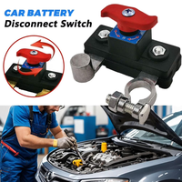 Interrupteur de déconnexion de batterie 12V 24V, étanche IP53, anti-fuite, isolateur de pôle négatif pour voiture, camion, camping-car, bateau, véhicule tout-terrain, marine