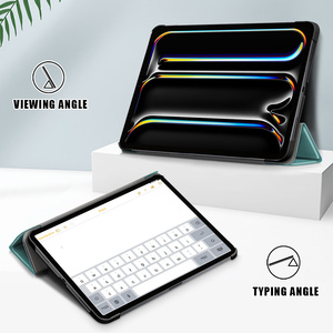 Per <span class=keywords><strong>ipad</strong></span> <span class=keywords><strong>Pro</strong></span> <span class=keywords><strong>11</strong></span> pollici 2024 Tablet, copertura per <span class=keywords><strong>ipad</strong></span> <span class=keywords><strong>pro</strong></span> <span class=keywords><strong>11</strong></span> M5 2025 Ultra-sottile copertura protettiva Tri-fold - Product Image 2