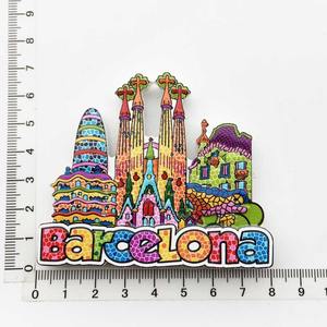 Witt España <span class=keywords><strong>Barcelona</strong></span> UV impreso nevera imán <span class=keywords><strong>mosaico</strong></span> bailarina decoración ciudad hito edificio Decoración - Product Image 6