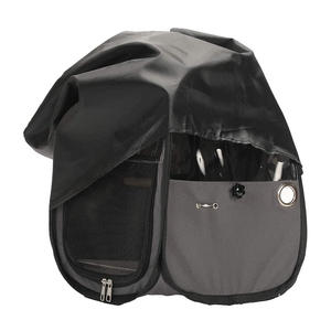 Grosir Kustom Ringan Kandang Perjalanan Burung Tas Pembawa Hewan Peliharaan Tas Kandang Burung Bernapas dengan Bertengger - Product Image 4