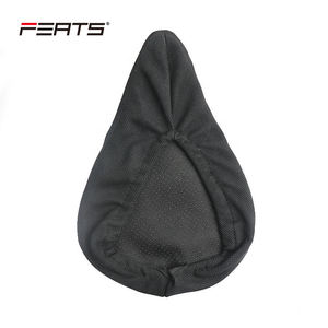 FERTS Slim Shape 280*180mm Polyester + <span class=keywords><strong>GEL</strong></span> avec points antidérapants <span class=keywords><strong>sur</strong></span> le dos et bandes bouclées pour l'ajustement de la housse de <span class=keywords><strong>selle</strong></span> coussin de siège - Product Image 4