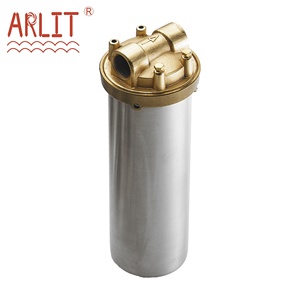 <span class=keywords><strong>ARLIT</strong></span> Direkt vertrieb 10 "Edelstahl 304/316L Tragbarer Wasserfilter patronen gehäuse Sanitär reiniger - Product Image 3