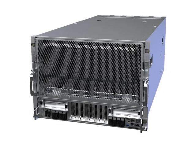 High-capacity Rack-mount Server Chassis SYS-822GS-NB3RT with Titanium Redundant Power Supplies Stock AI Computing
