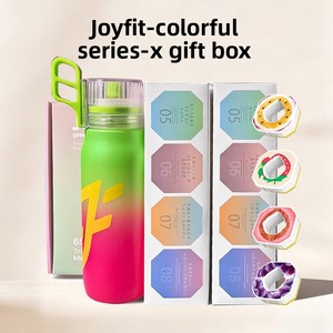 <strong>Joyfit</strong> Playful Straw Type Large Capacity 650ml Portable Fruit Flavored Water Cup for Men Women with Creative Design - Product Image 2
