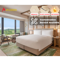 Ensemble de meubles de chambre d'hôtel 5 étoiles de luxe sur mesure, package complet pour projets hôteliers, design moderne, fabricant