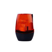 Luz de Alarma Estroboscópica de Seguridad YET614 DC12V/DC24V/AC220V de Alto Rendimiento con Sirena LED Roja