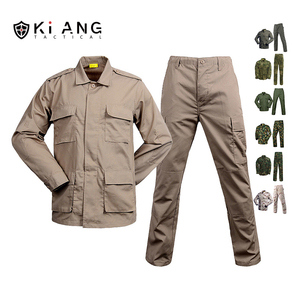 American BDU Camouflage Suit Outdoor Training Long-Sleeved Tactical Training Clothing Combat Camouflage <strong>Uniforms</strong> - Product Image 1