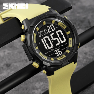 Skmei Digital Watch Men Sports Waterproof Electronic Watch With <b>Light</b> And Date Display Black Strap - Product Image 4