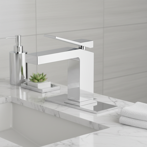 Luxueux Design Unique En Laiton Lavabo Mitigeur Chrome Pont Montage Monotrou <span class=keywords><strong>Eau</strong></span> Chaude Et Froide Robinet De Salle De Bains - Product Image 3