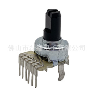 Potenciómetro Vertical Doble Leixin 1212, Tipo Rotatorio, Eje de 10 mm, Control de Volumen - Product Image 5