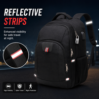 35L Großer Reiserucksack 16 Zoll 17 Zoll Laptop USB-Ladefunktion Diebstahlsicher Business-Rucksack OEM Anpassbar
