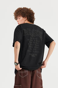 Camiseta Masculina Kodo Custom <span class=keywords><strong>Tendency</strong></span> Streetwear Eco-Friendly Respirável de Manga Curta 100% Algodão Premium Conforto de Verão - Product Image 6