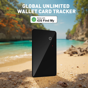 Etiqueta Inteligente Personalizada <span class=keywords><strong>con</strong></span> Licencia MFi, Ultra Delgada, de Plástico y Vidrio, <span class=keywords><strong>con</strong></span> GPS, Localizador de Tarjetas para Teléfonos iOS - Product Image 1