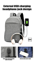 Sac à Dos Scolaire et Ordinateur Portable Unisexe Imperméable 2026 pour Étudiants, Ensemble 3 Pièces pour Hommes et Femmes