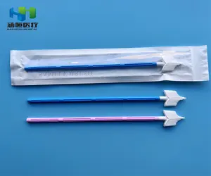 Üreticileri özel üretici tek kullanımlık örnekleme sitoloji fırça mavi cyto fırça tıbbi