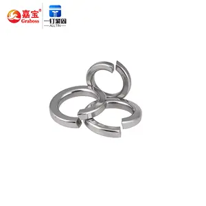 Hot Sale 304 Stainless Steel Split Lock Washer Spring Washer Heavy Type Elastic Gaskets Rings M6M8M10M12M16M20M24