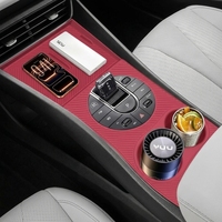 Accessoires de décoration intérieure de voiture, tapis en silicone pour console centrale, porte-gobelet pour BYD Seal 05 Dmi LHD 2025