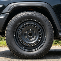 Nouvelle jante monobloc forgée tout-terrain 17*8.5 17*9 18*9 6*135 58139.7 6*139.7 5*130 avec beadlock simulé pour Wrangler JL Tacoma Hilux
