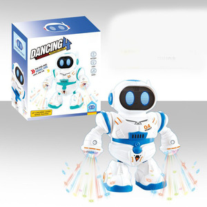 Battery Operated Dancing <strong>Robot</strong> <strong>Toy</strong> Mini Plastic Color BOX Unisex Plastic <strong>Toy</strong> Car <strong>Robot</strong> Smart Car Wheel Tyre ABS 27 <strong>Light</strong> &amp; <strong>Sound</strong> - Product Image 2