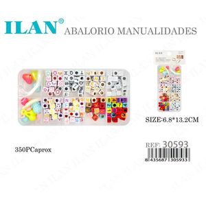 ILAN Set di Perline per Artigianato 350 Pezzi 6.8x13.2Cm - Product Image 3