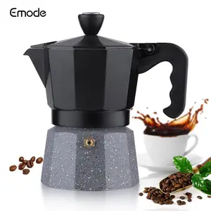 Bulk Sale Aluminum Other Coffee Makers Black Thread Bottom Caffettiera Moka  Pot - China Aluminum Coffee Maker and Espresso Coffee Maker price