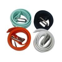 Ceinture de poids en silicone de plongée libre ceinture de plongée givrée accessoires d'équipement de plongée libre 1.3 mètres