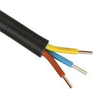 Cable Eléctrico Flexible Multifilar RVV/RV, 2, 3, 4, 5 Núcleos, 0.75, 1, 1.5, 2.5, 4, 6 mm, H05VV-F