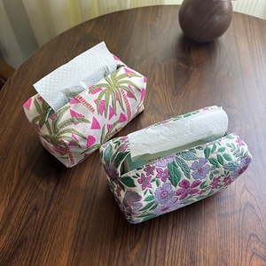Nuova Scatola Portafazzoletti <span class=keywords><strong>da</strong></span> Tavolo a Forma di Fiore Fresco, Sacchetto Portafazzoletti per Casa e Ufficio, Portafazzoletti <span class=keywords><strong>da</strong></span> Tavolo per <span class=keywords><strong>Camera</strong></span> <span class=keywords><strong>da</strong></span> Letto e Sala <span class=keywords><strong>da</strong></span> <span class=keywords><strong>Pranzo</strong></span>, Pochette Portatile <span class=keywords><strong>da</strong></span> Donna per Cosmetici - Product Image 2