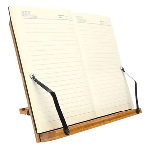 Bamboo Reading <b>Stand</b> 39cm x 28cm Adjustable Tablet Phone Holder For Books Sheet Music - Product Image 5