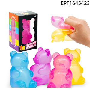 Juguete Sensorial Antiestrés EPT, Cubo <span class=keywords><strong>de</strong></span> Hielo Blandito, Medusa, Oso <span class=keywords><strong>de</strong></span> Goma, Pelota <span class=keywords><strong>de</strong></span> Agua para Niños, Adultos y Bebés - Product Image 6
