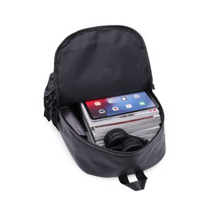 Factory <span class=keywords><strong>Outlet</strong></span> Business Affairs Gran capacidad Resistente al agua Pu Mochila de viaje Hombro Laptop Bag para hombres - Product Image 6