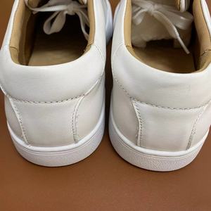 Zapatillas de cuero de vaca de talla grande para hombre, zapatos planos informales para caminar y andar en monopatín, primavera 38-49 - Product Image 6