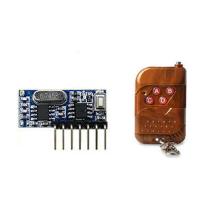 Télécommande pour portails, 4 canaux, clonage, duplicateur de clés, apprentissage à distance, contrôleur de porte de garage électrique, 433 MHz - Product Image 1