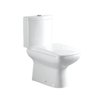 Usine Twyford WC ensemble de toilette pour le Népal pas cher prix lavage 2 pièces toilette toilette en céramique