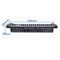 Console de contrôle d'éclairage DMX512 ST-384B pour DJ, club, fête, concert, événement