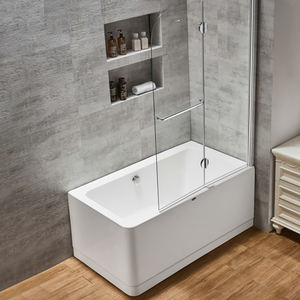 Cristal templado de lujo para puerta de baño, pantalla de <span class=keywords><strong>bañera</strong></span> de ducha, calidad prémium, barato - Product Image 1