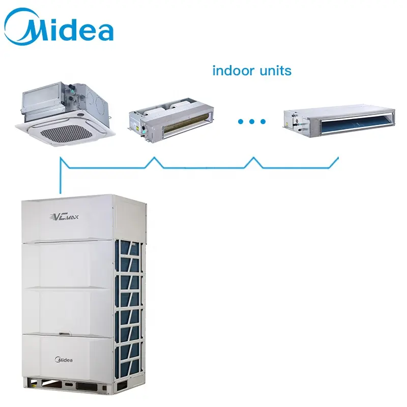 Midea ac smart 12hp vc max super anti-interferência capacidade de refrigeração somente multi-função vrf ar condicionado comprar ar condicionado