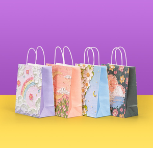 Bolsa de Papel para Flores Creativa y Portátil, Biodegradable, Ecológica, Reciclable, con Logotipo Personalizado, para Floristería, Boda, San Valentín - Product Image 2