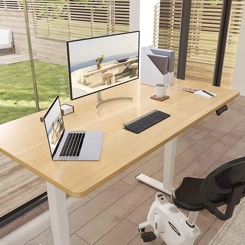 FurnitureBedroomStudyZuoElectric desktop con sollevamento in piedi per dispositivi ergonomici da ufficio