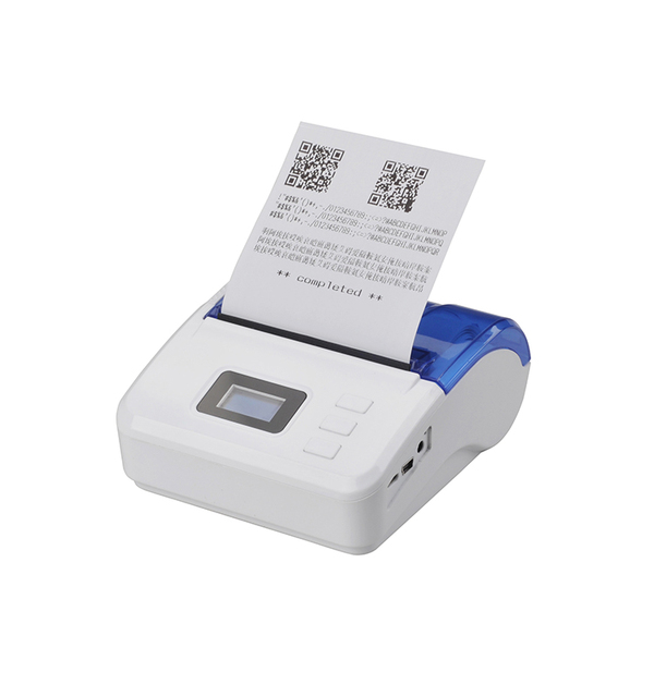 Portable Mini Pocket Printer App Supports Multi Language Barcode Thermal Printer 203DPI Sticker Label Printer