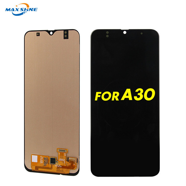 Oricolor 6.4'' Original Professional Wholesale Mobile Phone LCD for Samsung A30 Spare Parts Cell Phone LCD Screen Assembly in China