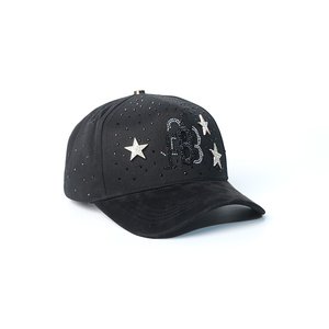 Spedizione Rapida, Cappellino da Baseball in Velluto con Logo BB Luccicante, Strass a Stella, Moda Lussuosa per Outfit Quotidiani e Streetwear, BIG <span class=keywords><strong>BOSS</strong></span> Unisex - Product Image 3